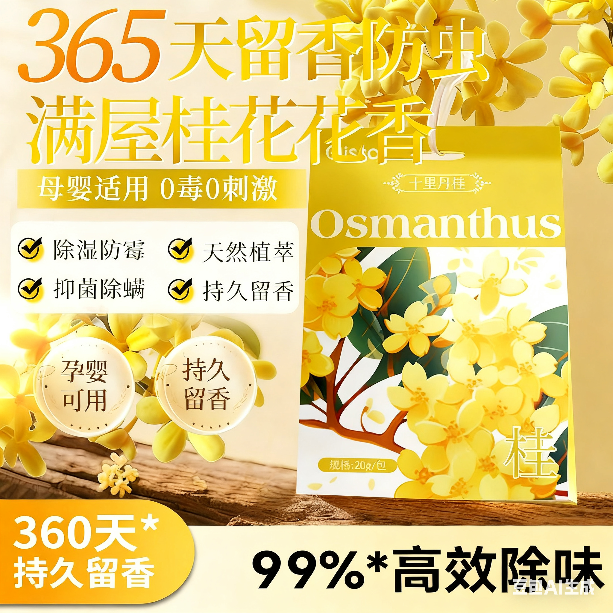 香包衣柜香薰持久留香防虫防霉