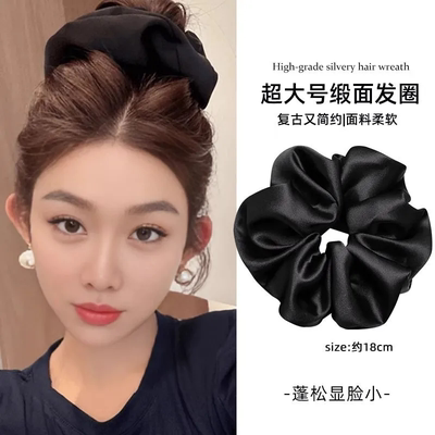 大肠发圈网红2024新款爆款头绳丸子头皮筋女扎头头花头饰发绳发饰