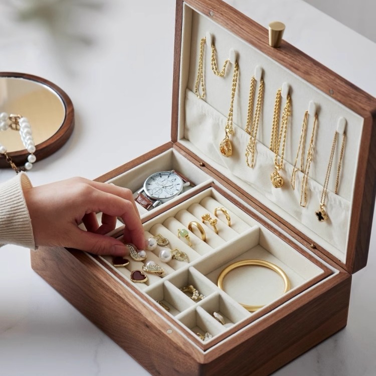 珠寶黃金防氧化首飾收納盒