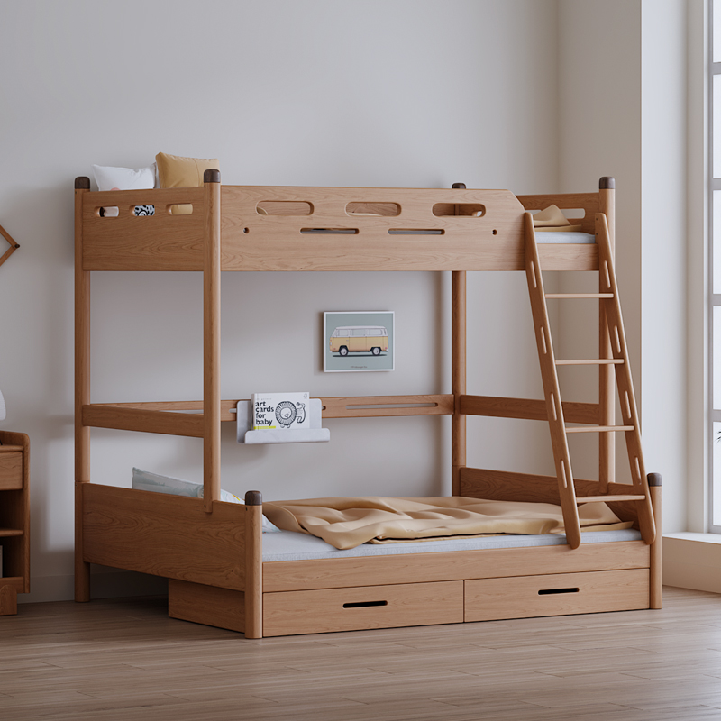 妈妈的选择简约现代橡木多功能