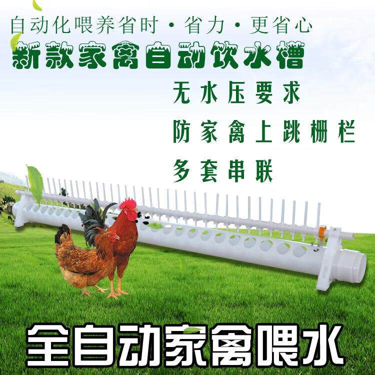 喜普鸡用自动饮水槽鸭鹅用方管饮喂水器水槽养鸡设备普通版开口式高性价比高么？
