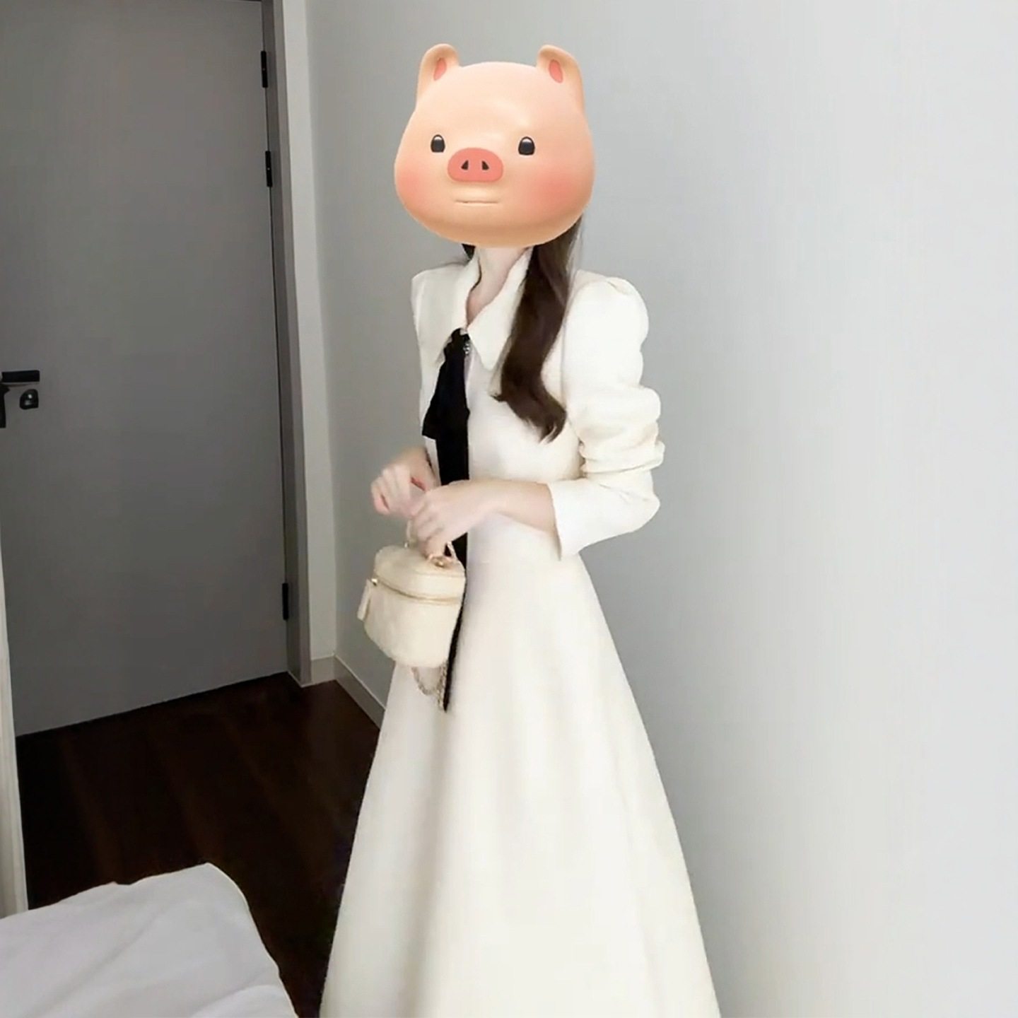 大码新中式秋季搭配穿搭一整套千金风西装外套半身裙香风好看套装