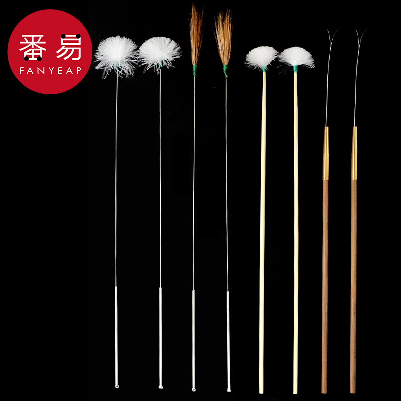 采耳工具A1P00-专业打掏耳挖耳朵毛毛鹅毛棒鸡毛马尾羽毛清洁耳