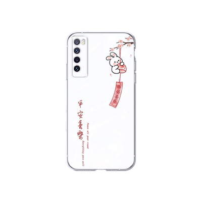 适用oppo透明个性风铃手机壳