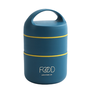 304保温饭盒上班族便携早餐碗迷你可微波炉加热便当盒一人用汤壶