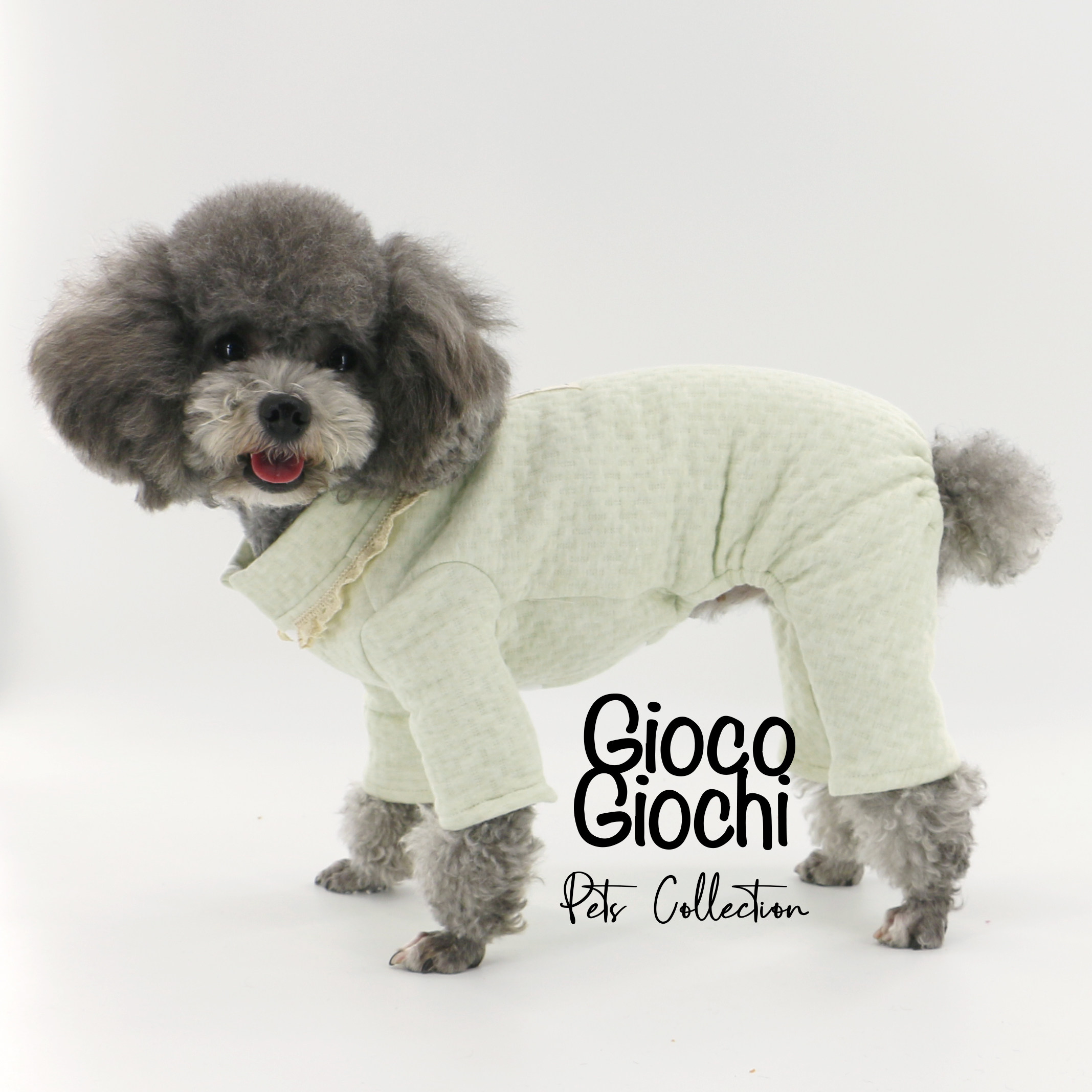 GiocoGiochi宠物原创春秋厚款夹棉纯棉花边四脚衣狗狗泰迪连体裤,宠物/宠物食品及用品,狗宠物服装/雨衣,淘宝优惠券,粉丝福利购,淘宝优惠卷