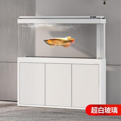 底过滤鱼缸大中型超白玻璃