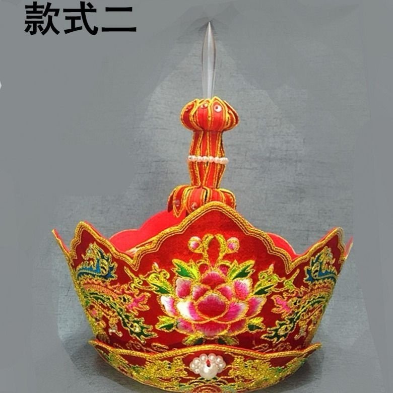 新品绣品服装僧服 五佛帽 冠 僧帽 毗罗 手工毗卢帽