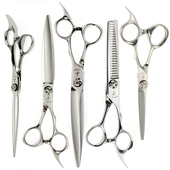 承牌高端美发碎发剪刀专业理发结构平剪无痕打薄牙剪日本ZA18钢VD