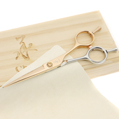 承剪品牌A型剪刀5.5寸发型师高端美发碎发结构平剪日本ZA18钢材OO