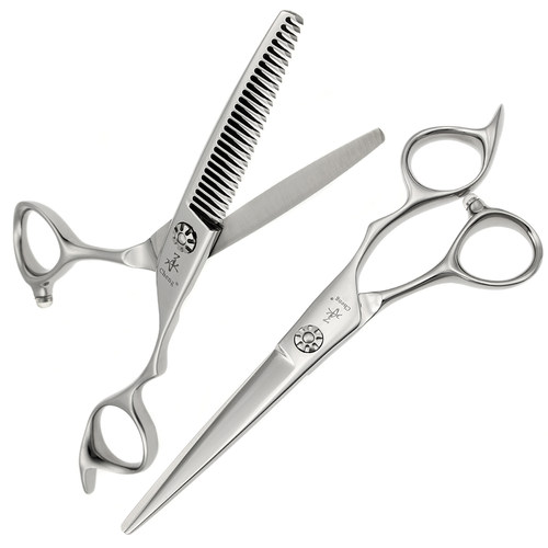 承牌理发剪刀无痕牙剪综合平剪