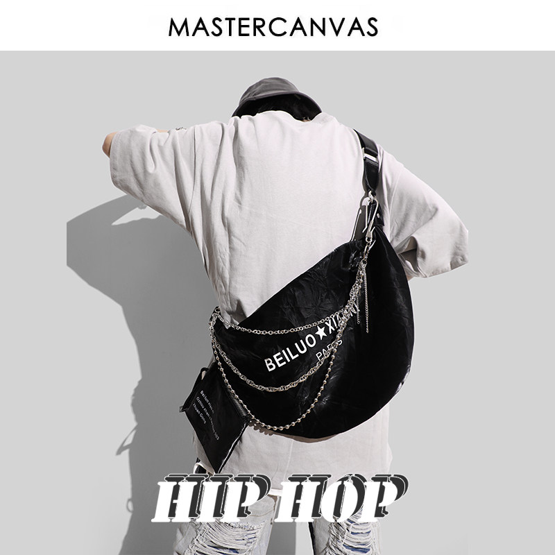MASTERCANVAS vải canvas master niche hợp thời trang thương hiệu xu hướng thời trang bánh bao túi xách nách nam nữ túi đeo chéo ngực túi đeo chéo nam các loại túi đeo chéo nam