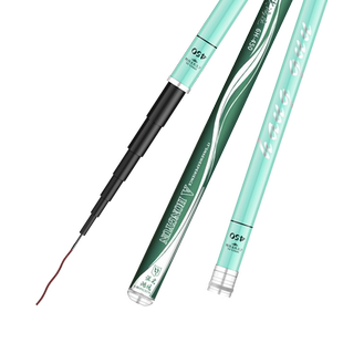 鸿运短节鱼竿手竿超轻超硬19调28溪流竿鲫鱼竿品牌钓鱼竿手杆套装