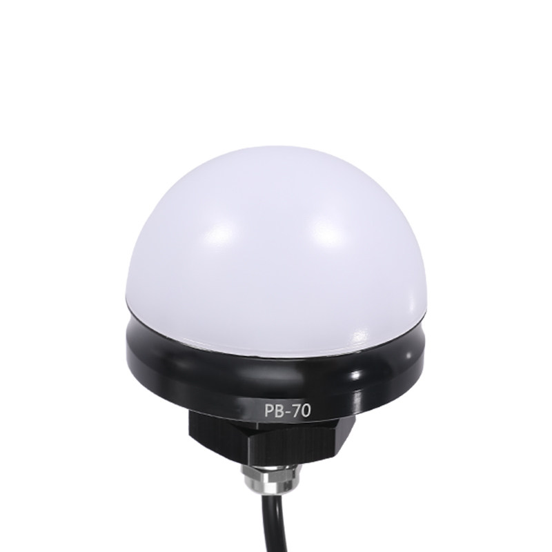 PB-70LED机床设备指示信号灯12V24V三色半球报警灯半圆防水信号灯