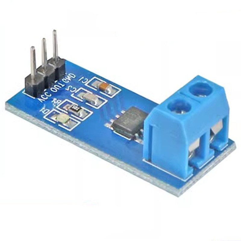 ACS712模块 5A 20A 30A 量程电流检测板ACS712霍尔电流传感器电子