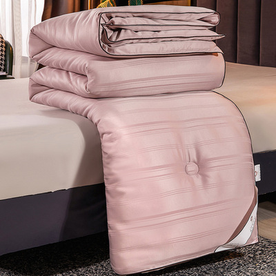 新款纯棉蚕丝被子桑蚕丝春秋被夏凉被四季子母被加厚保暖冬被被芯