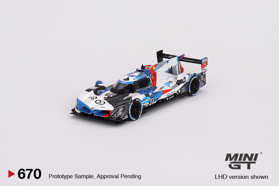 MINI GT  1：64 宝马 BMW M Hybrid V8 GTP #24勒芒合金车模 #670 模玩/动漫/周边/娃圈三坑/桌游 火车/摩托/汽车模型 原图主图