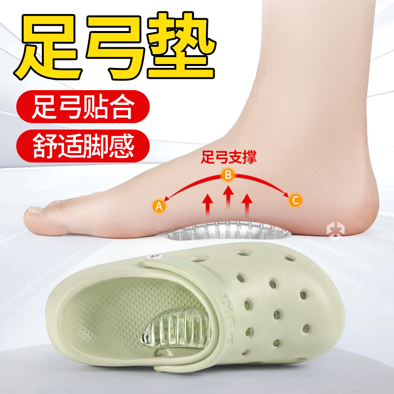 足弓支撑鞋垫女洞洞鞋舒适足弓垫