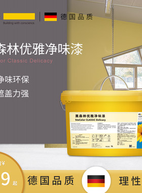 德国涂料环保白色内墙漆