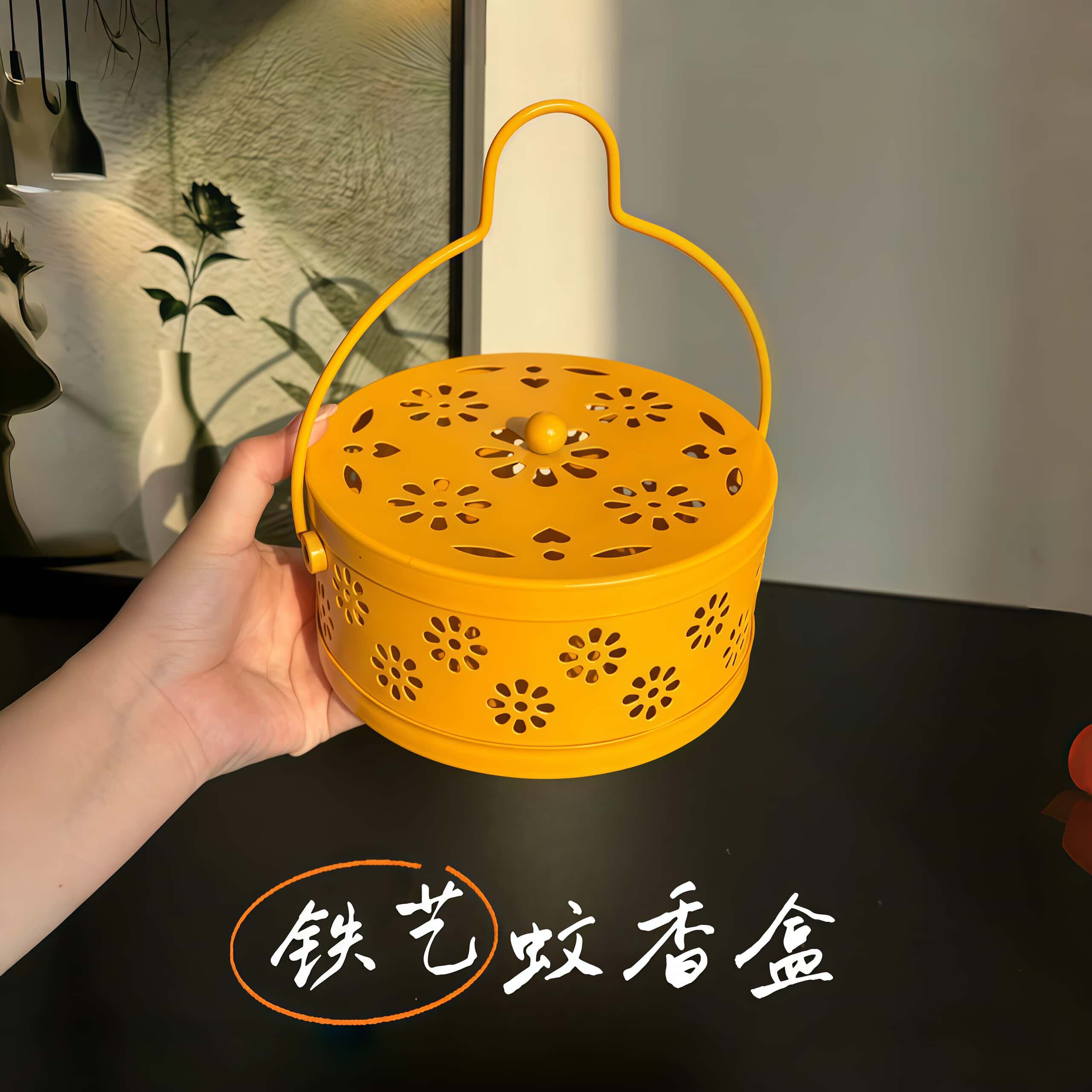 檀香蚊香炉拖防烫防火盒创意
