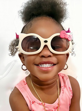 hellokitty墨镜女童太阳镜可爱