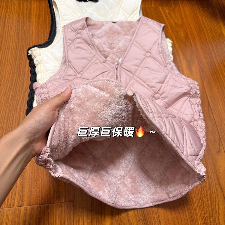 休闲马甲保暖马甲女秋外穿背心冬