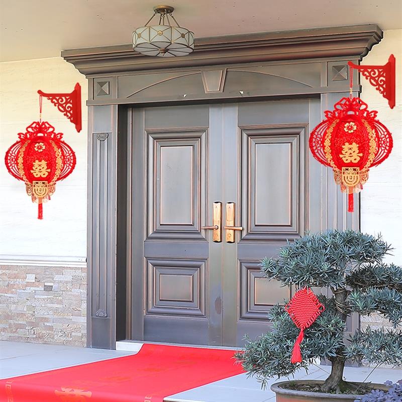 结婚院子用的小灯笼立体喜字大红灯笼喜庆宫灯挂饰婚庆用品大全囍怎么样,好用不?