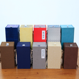 1斤2瓶装高档酒盒白酒瓶包装茅型瓶礼盒定制手提锦盒酒坛酒箱空盒