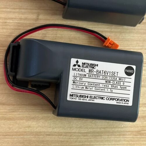 全新MR-BAT6V1SET三菱M80驱动器MR-J4伺服系统2CR17335A WK17电池