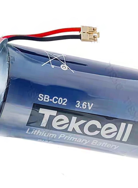 原装全新SB-C02锂电池3.6V伏2号C型TEKCELL流量计检测仪表PLC伺服