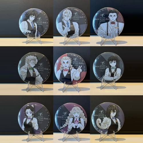 【现货】日谷鬼灭之刃银座酒保系列抽赏蝴蝶忍时透富冈义勇周边谷