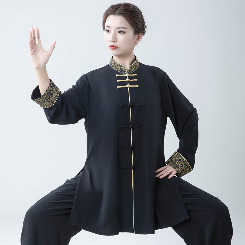 春秋季棉麻类太极服新款太极拳