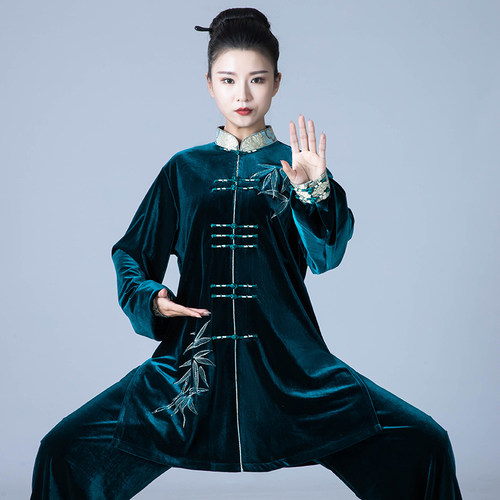 【爆款热销】加厚南韩绒太极服！