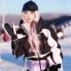 女款 2026新款 单双板超好看小众保暖雪衣裤 临典黑色滑雪服套装 装 备