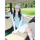 上衣套装 临典薄荷绿色高尔夫服装 户外运动休闲长袖 新款 女2026春季