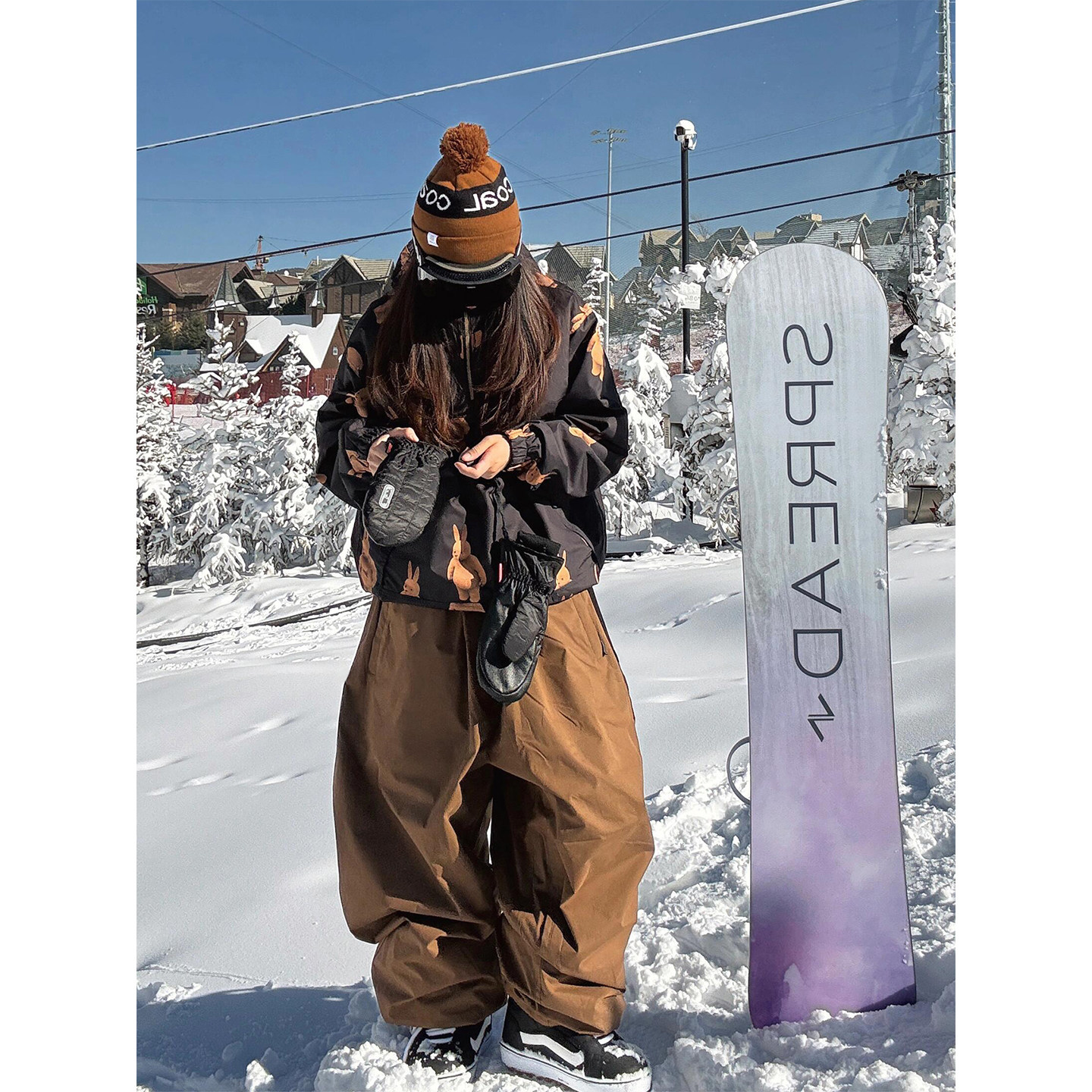 临典黑色滑雪服套装女2026冬季新款复古防风加厚外套单双板雪裤男,户外/登山/野营/旅行用品,滑雪衣裤套装,淘宝优惠券,粉丝福利购,淘宝优惠卷