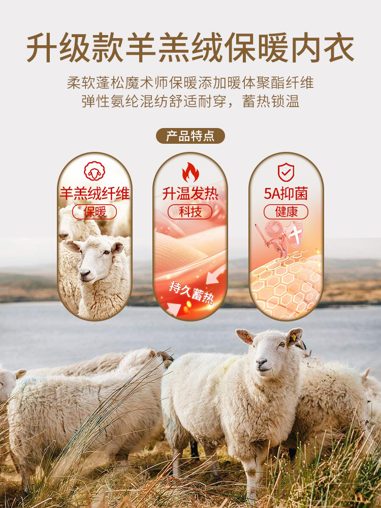 ANJIREN 남성 따뜻한 바지 플러스 벨벳 두꺼운 겨울 발열 중년 및 노인 남성 면화 긴 QIU 바지 벨벳 바지 속옷