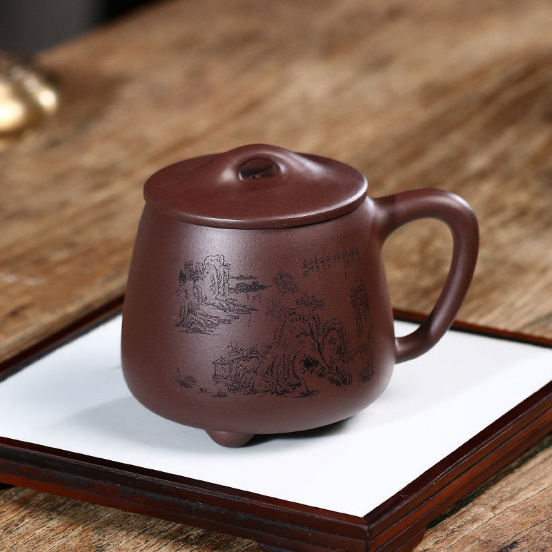 男士紫砂纯手工个人正宗宜兴茶杯