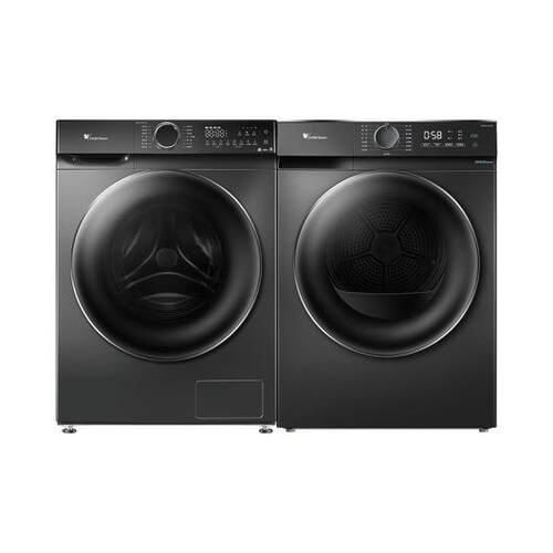 小.天鹅滚筒洗衣机水魔方10公斤洗烘TG100V618PLUS+TH100-HL02T