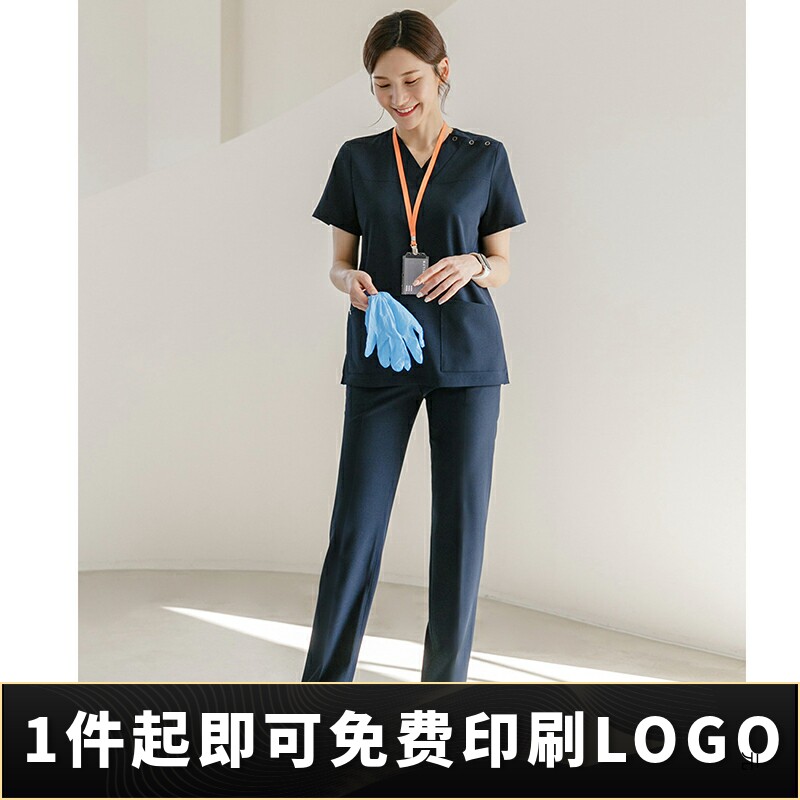 港密春季护士服分体套装手术室工作服洗手衣女手术衣男医生刷手服