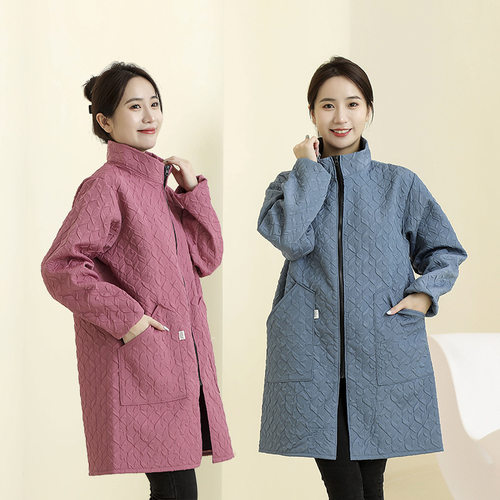 立领双层肌理感罩衣外穿防水油