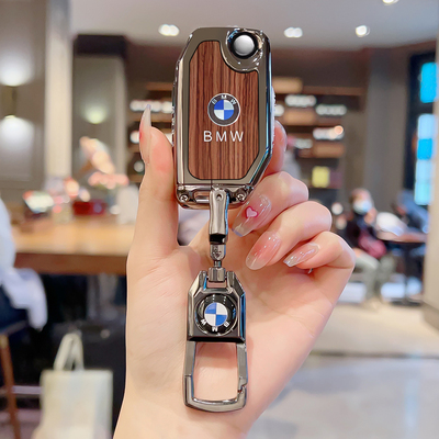 宝马摩托钥匙套挂绳扣壳