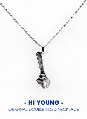 你好青年合金蛇骨链通用