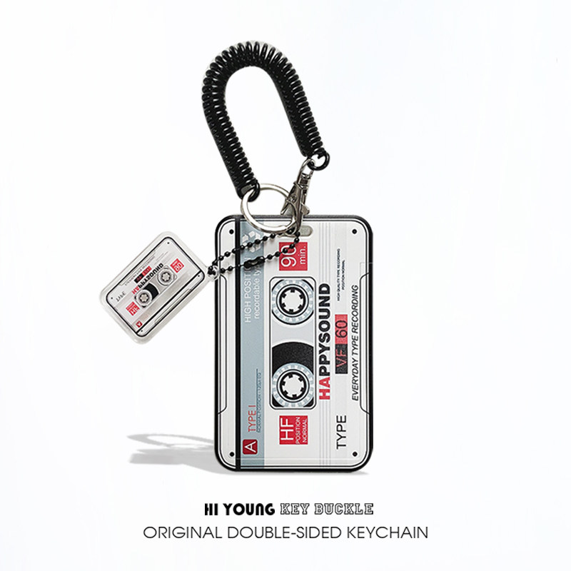 「潮酷卡带」HiYOUNG原创便携磁带卡套公交地铁食堂门禁支架收纳