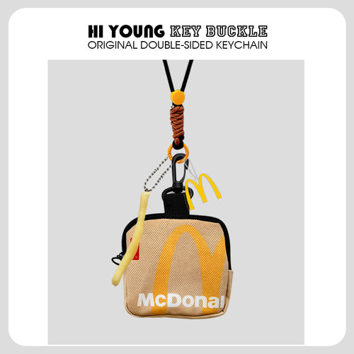 「麦麦随身包」HiYOUNG随身袋零钱包学生便携百搭耳机杂物收纳包