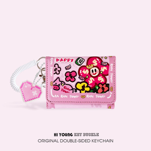 「有钱花钱包」HiYOUNG原创三折皮夹收纳银行卡学生身份证件