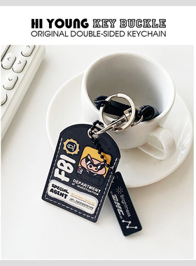 「FBL左门卫门禁」HiYOUNG原创便携卡套钥匙扣收纳挂件包配饰品