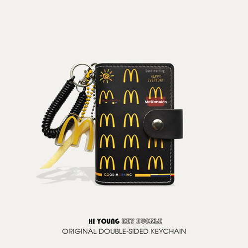 HiYOUNG原创麦门黑金卡包