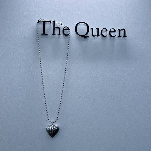 0117韩国东大门代购thequeen爆款小米粒爱心吊坠项链简约设计长款