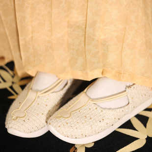 拾澜记【雪芙】如意鞋古风汉服鞋登云履增高新中式布鞋搭配马面裙